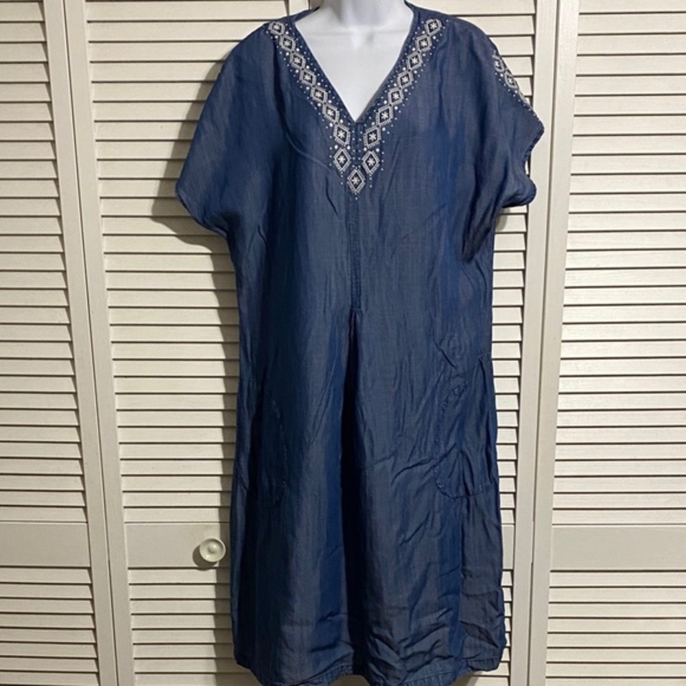 Coldwater Creek Dress with embroidery